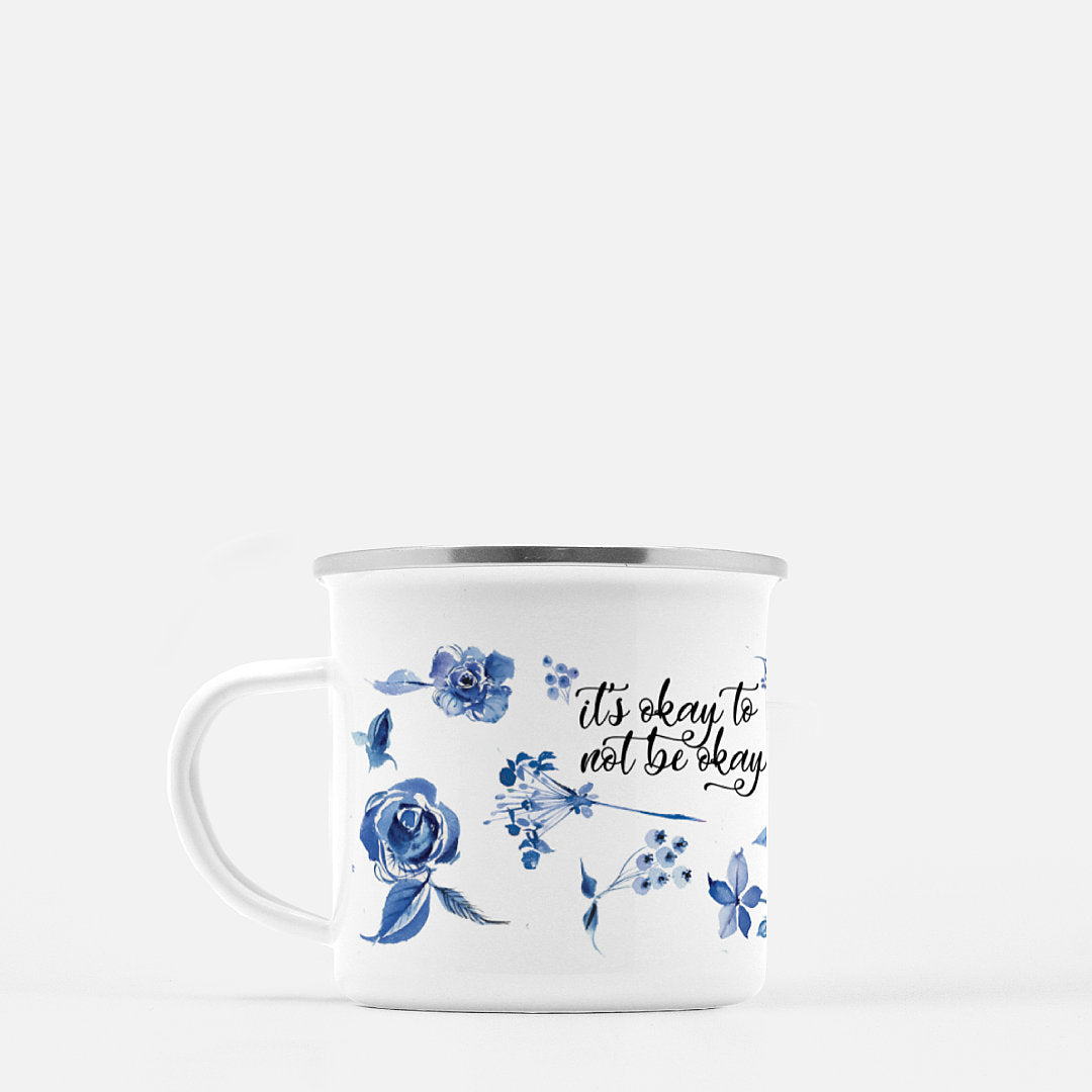 Watercolor Dahlia Coffee Mug - Forget Rules, Forget Right, Remember Joy -  Unique Shopping for Artistic Gifts