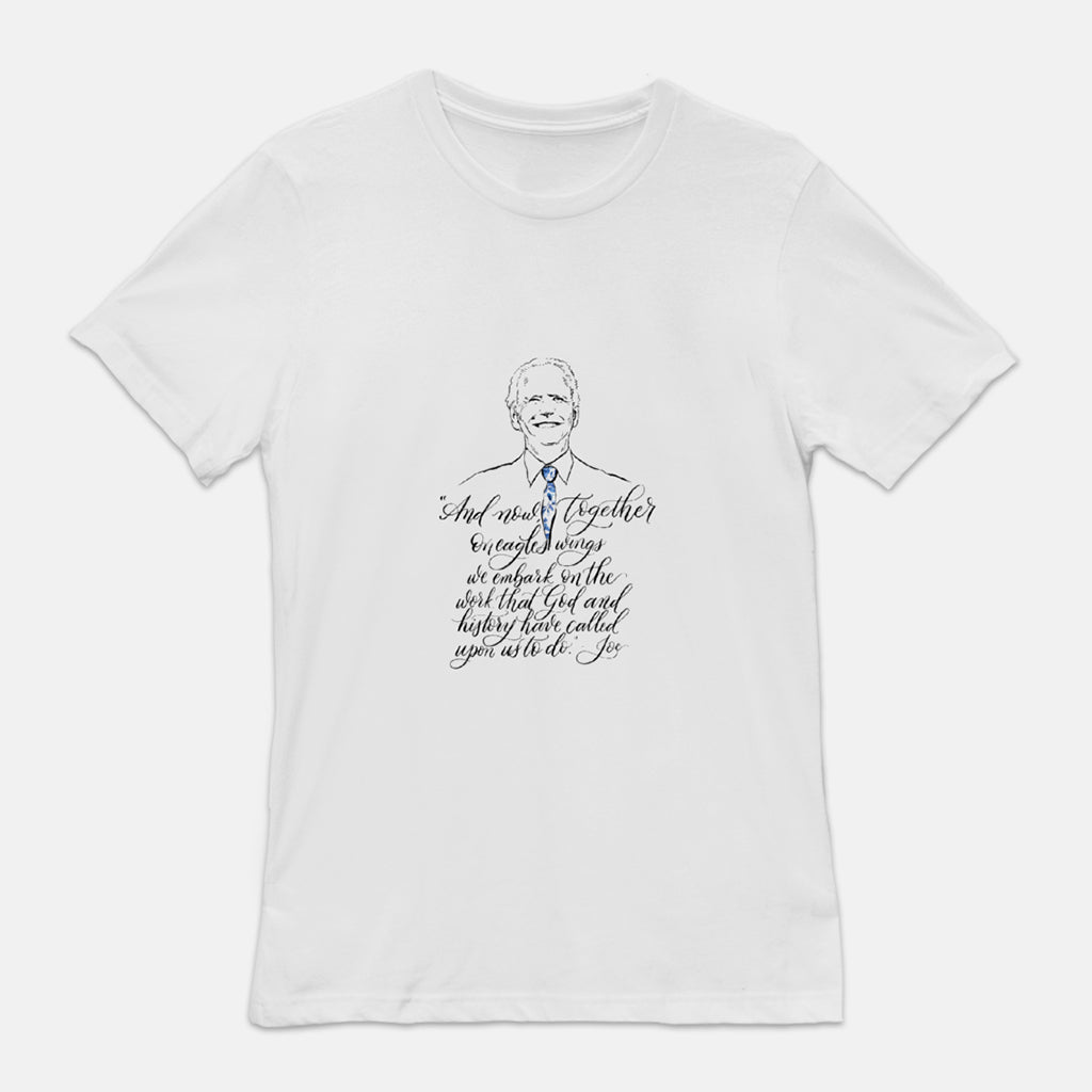Pillars Collection – Joe Biden on Eagle’s Wings T-Shirt
