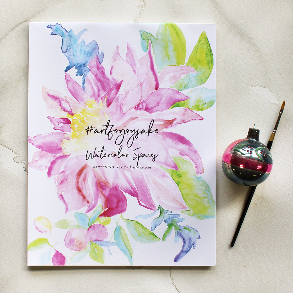 Bloom Watercolor Spaces – Watercolor Notebook