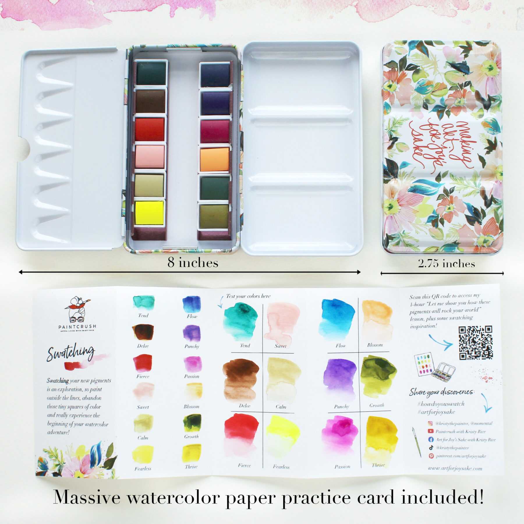 Art for Joy's Sake Journal & Watercolor Notecard Bundle - Unique Shopping  for Artistic Gifts
